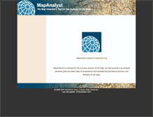 Tablet Screenshot of mapanalyst.cartography.ch